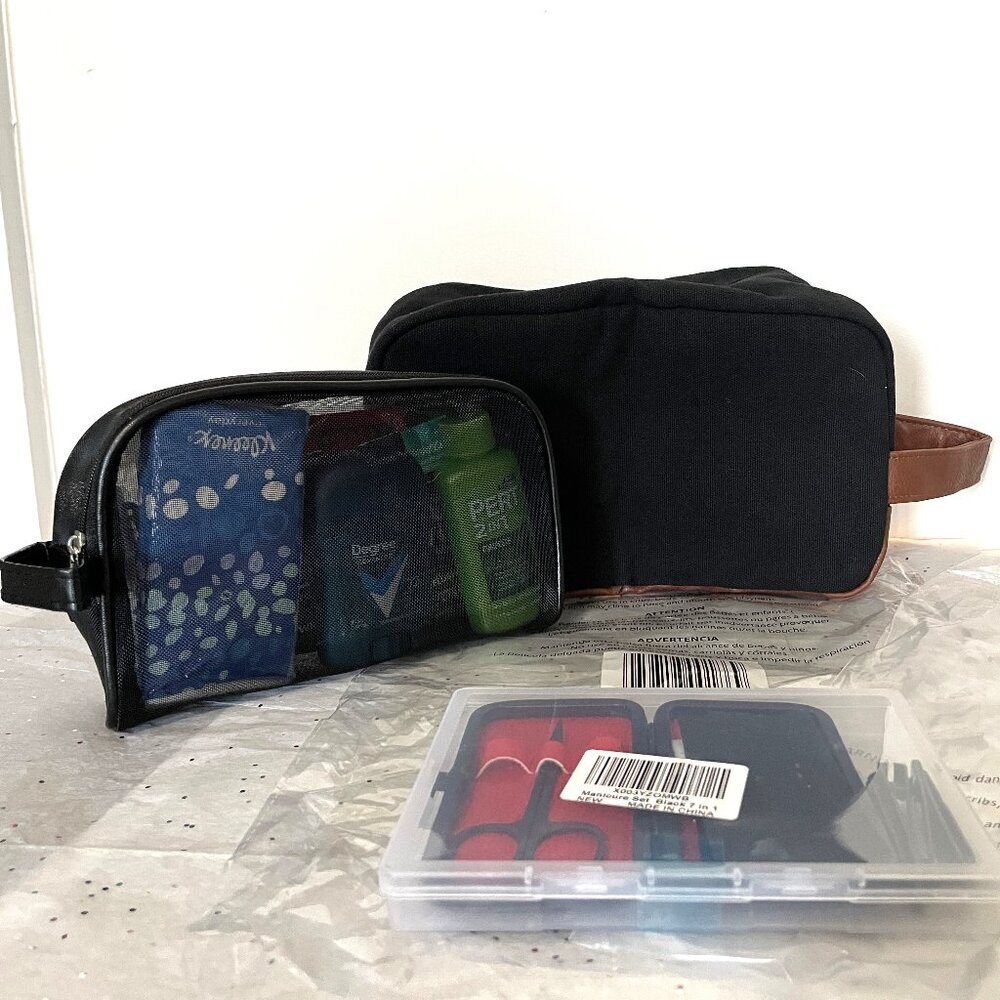 Large Capacity Men or Teens Grooming Travel Kit
